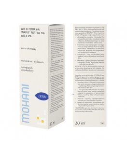 Мохани Стангрининанимасис и осветляющий сыворотка для лица с ультра стабильным витамином C TETRA 6%, нейропептидом SNAP 8™ пепти