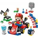 LEGO Super Mario Mario Kart Interaktīvā figūriņa Mario un Standarta Karts 72043 LEGO Super Mario Mario Kart Interaktīvā figūriņa Mario un Standarta Karts 72043