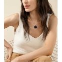 Skagen oriģinālais kaklarota no tērauda ar stikla piekariņu Sea Glass SKJ1809040 Skagen oriģinālais kaklarota no tērauda ar stikla piekariņu Sea Glass SKJ1809040