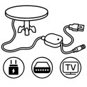 Sisä- ja ulkoantennit televisioon „Ultra HD 4K Berdsen BD-955“ musta Sisä- ja ulkoantennit televisioon „Ultra HD 4K Berdsen BD-955“ musta