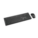 Kensington KM150 EQ tastatūra Pele iekļauta Birojs RF Bezvadu QWERTY US International Melns Kensington KM150 EQ tastatūra Pele iekļauta Birojs RF Bezvadu QWERTY US International Melns