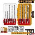 Ingco masonry drill set 9 pcs Ingco masonry drill set 9 pcs
