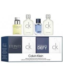 Calvin Klein Deluxe Fragrance Travel Collection vīriešiem miniatuūras smaržu komplekts