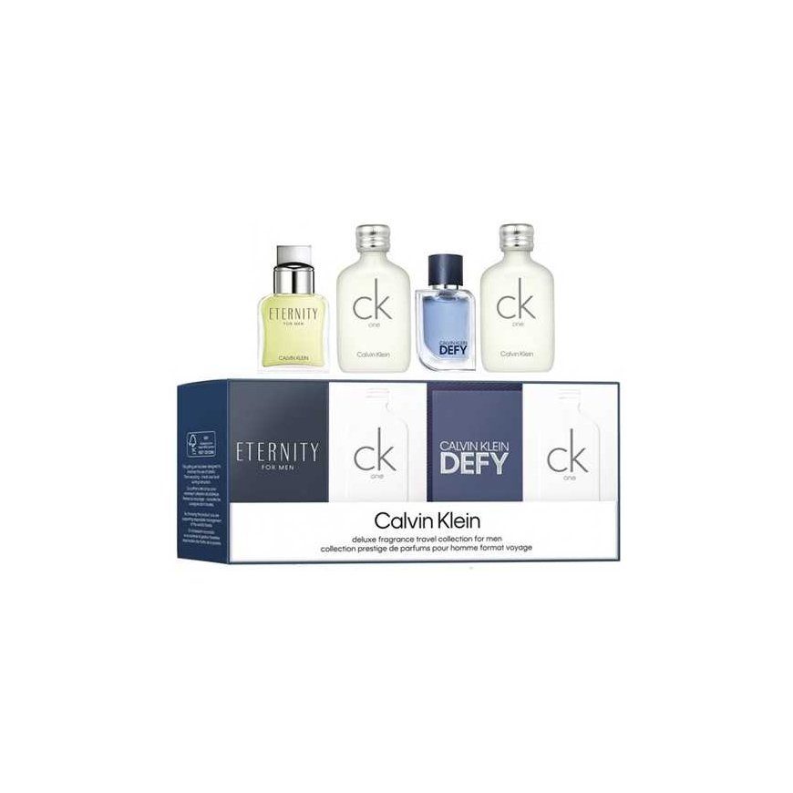 Calvin Klein Deluxe Fragrance Travel Collection For Men miniature perfume set for men