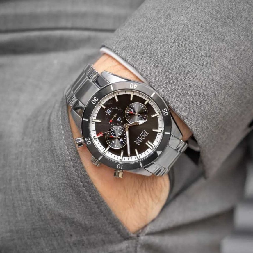 Vyriškas laikrodis HUGO BOSS 1513862 SANTIAGO (zh069a) – 4