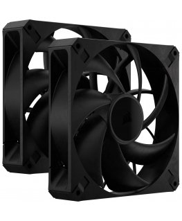 Corsair RS140 MAX Datora korpusam Ventilators 14 cm Melns 2 pcs