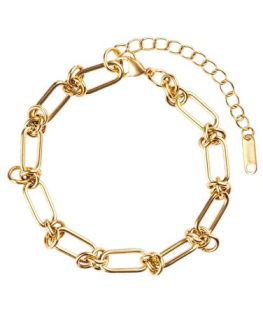 Marc Malone Women's gold-plated chain bracelet MCB250189G
