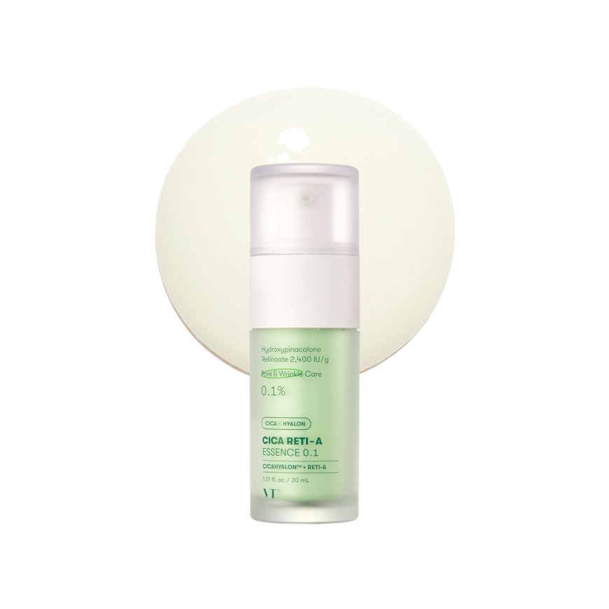 VT Cosmetics - Cica Reti-A Essence 0,1% - Kasvoöljy retinolilla - 30ml