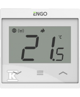 Salus ENGO E55-W ĮPLAUJAMAS RĖMO REGULIATORIUS