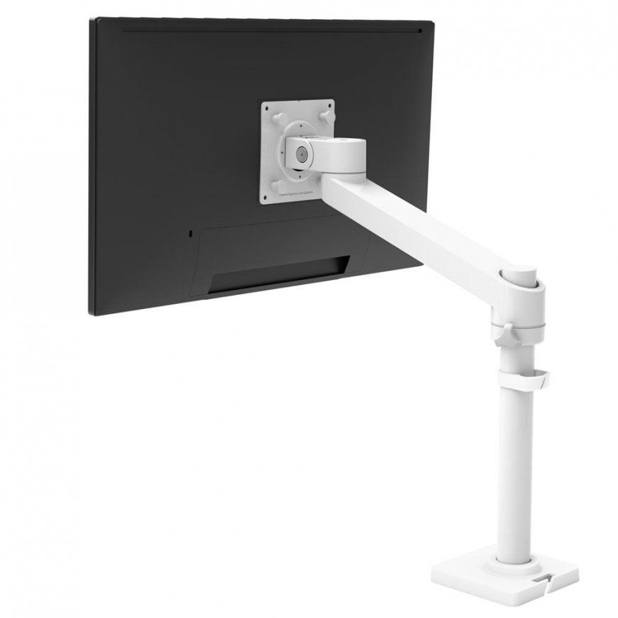 Ergotron NX Series NX MONITOR ARM WHITE 86,4 cm (34") Стол Черный, Белый