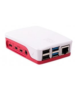 Raspberry Pi 1876751 arendusplaadi tarvik Mälukaardi karp Punane, Valge