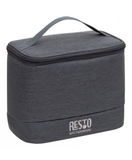 Resto Kitchenware 5503 pietų dėžutė Pietų krepšys 6 L Polietileno-vinilo acetatas (PEVA), Poliesteris Pilka