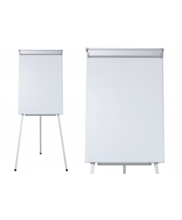 Magnetiline kolmnurkse jalaga kirjutustahvel – flipchart 70x100 cm