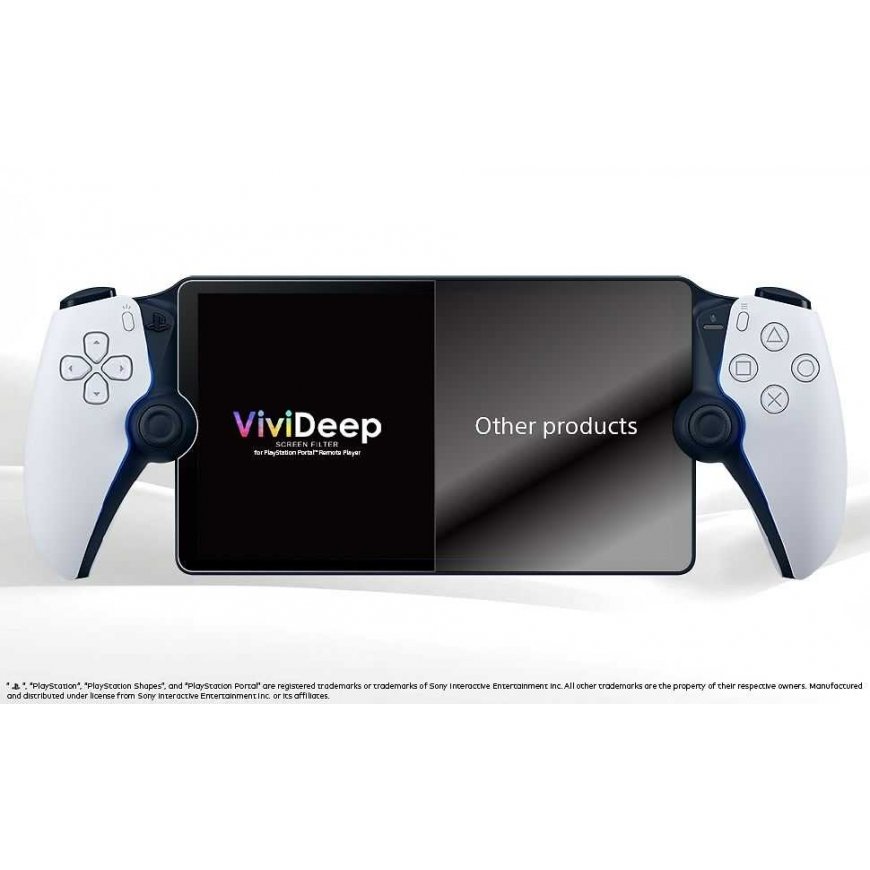 Hori ViviDeep ekranų filtras Playstation Portal suojakalvo – 3