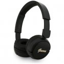 Guess Script Metal Logo Wireless Headphone Black Guess Script Metal Logo Wireless Headphone Black