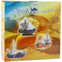 Модель коллекционного декоративного рыболовного судна Lean Toys, красная, 30x26 см Модель коллекционного декоративного рыболовного судна Lean Toys, красная, 30x26 см