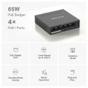 Mercusys 5-Port Gigabit Desktop Switch with 4-Port PoE+ Mercusys 5-Port Gigabit Desktop Switch with 4-Port PoE+