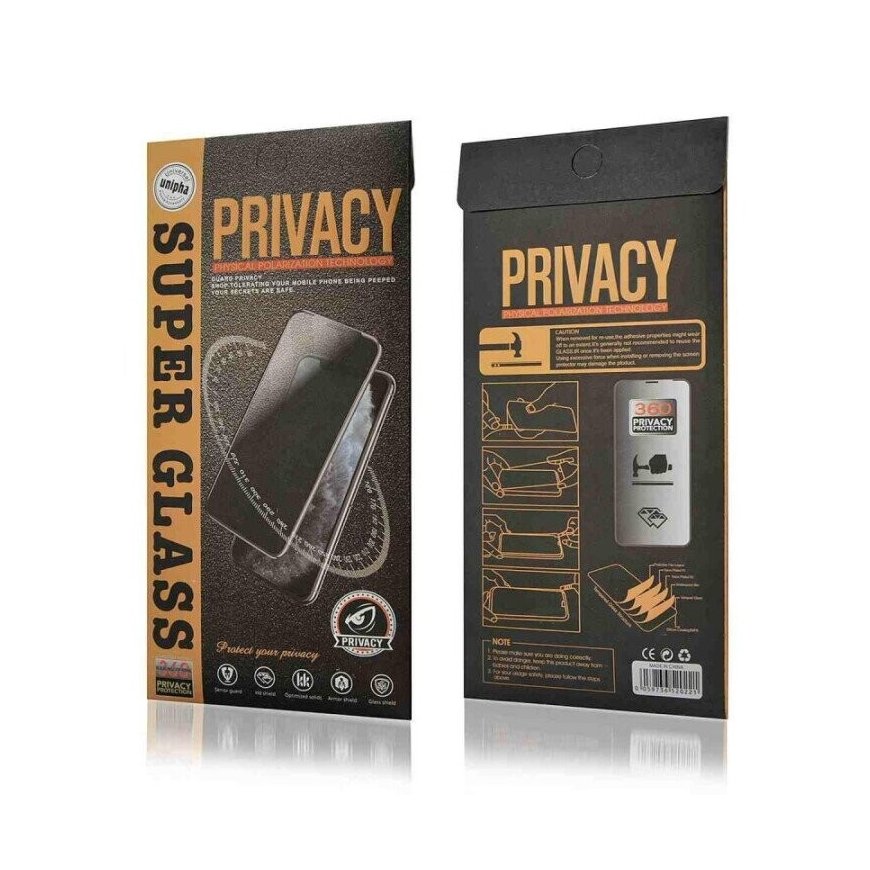Fusion Full Screen Privacy Tempered Glass for Samsung Galaxy A16