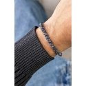 Marc Malone Men's beaded bracelet with agate MCGB5010 Marc Malone Men's beaded bracelet with agate MCGB5010
