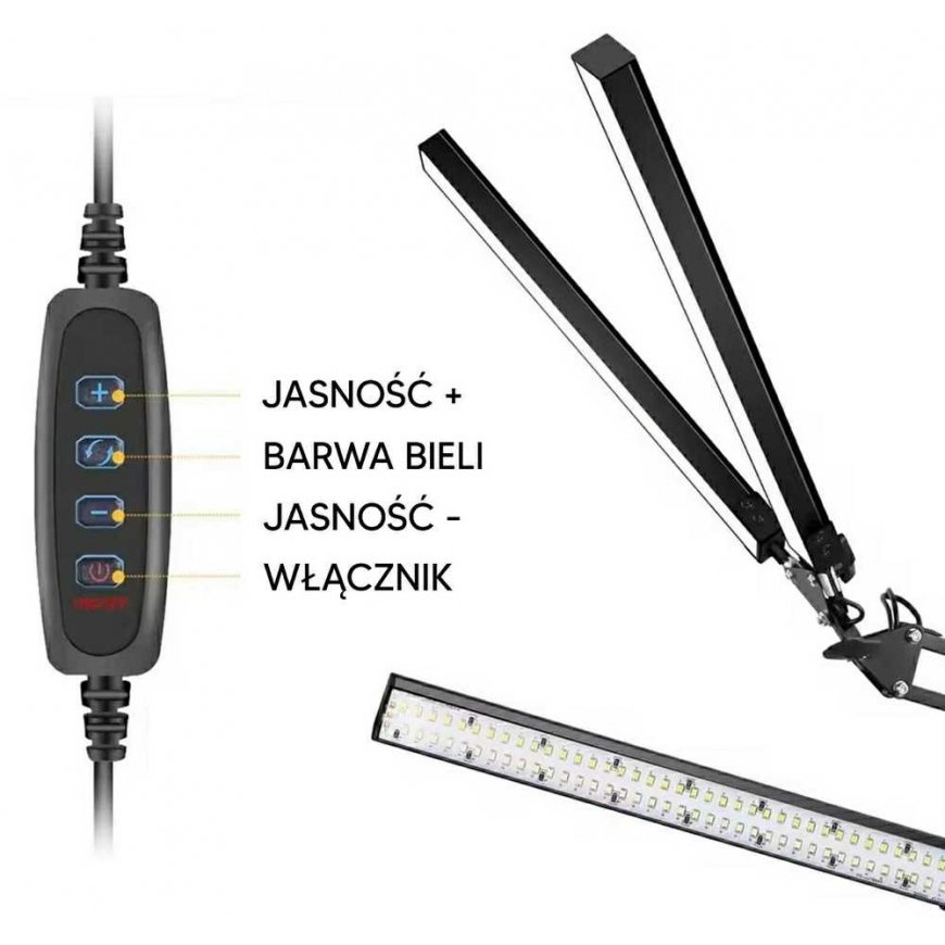 ATL Lempa LED ZD136 säädettävällä pidikkeellä, 24W – 4