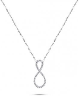 Brilio Silver Original hopeinen riipus Infinity NCL38W