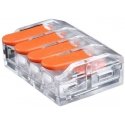 Hismart универсальный зажим для проводов, 4x 0.5-6.0mm², 41A, 450V, 20шт. Hismart универсальный зажим для проводов, 4x 0.5-6.0mm², 41A, 450V, 20шт.