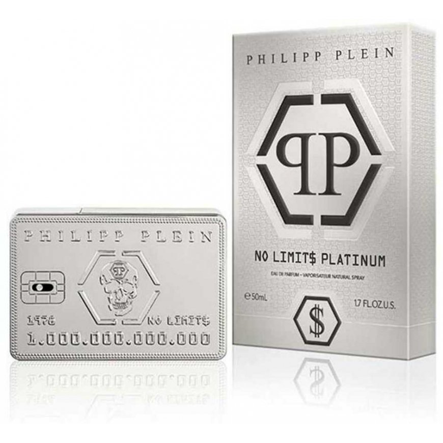 PHILIPP PLEIN NO LIMITS PLATINUM EAU DE PARFUM 100ML PURKŠTUVAS