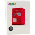 Lean Toys Electronic Safe with PIN Code - Piggy Bank, Gray Lean Toys Electronic Safe with PIN Code - Piggy Bank, Gray
