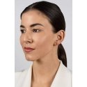 Brilio Silver Gold-plated dangling earrings with zircons EA1123R Brilio Silver Gold-plated dangling earrings with zircons EA1123R