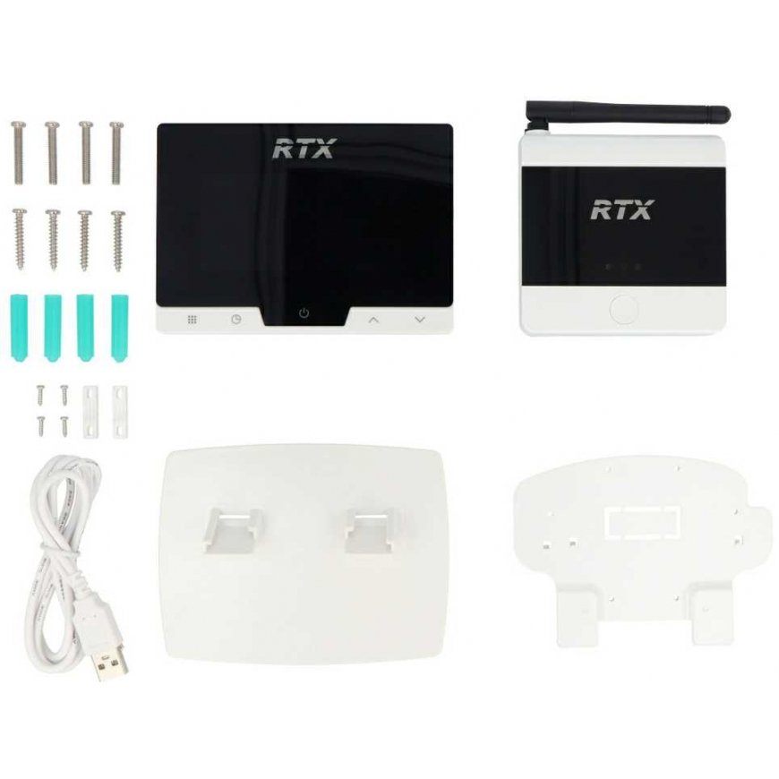 Tuya – šildymo valdiklis su LED ekranu – WiFi – Android/iOS programa – RTX WRT3 – 3
