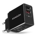 Axagon ACU-QS24 mobiliojo įrenginio kroviklis Išmanusis telefonas Juoda AC Spartusis įkrovimas Vidau