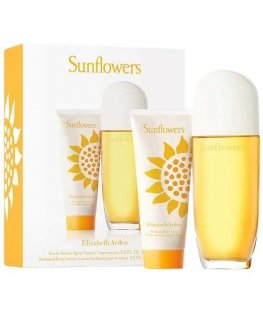 Elizabeth Arden Saulėgrąžų rinkinys tualetinio vandens purškalas 100ml + kūno losjonas 100ml