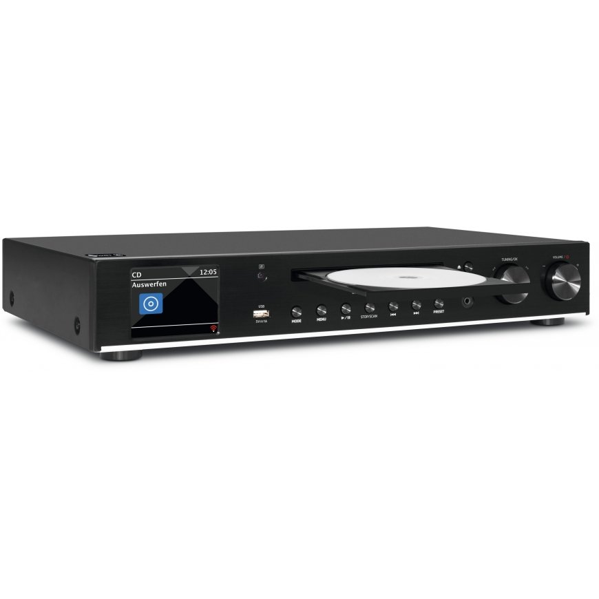 TechniSat DigitRadio 143 Kodune audio minisüsteem Must – 2