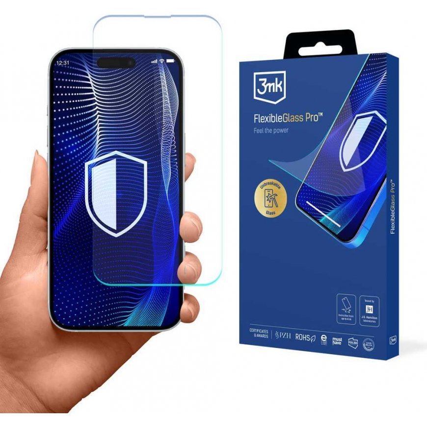 Apple iPhone 17 - 3mk FlexibleGlass Pro
