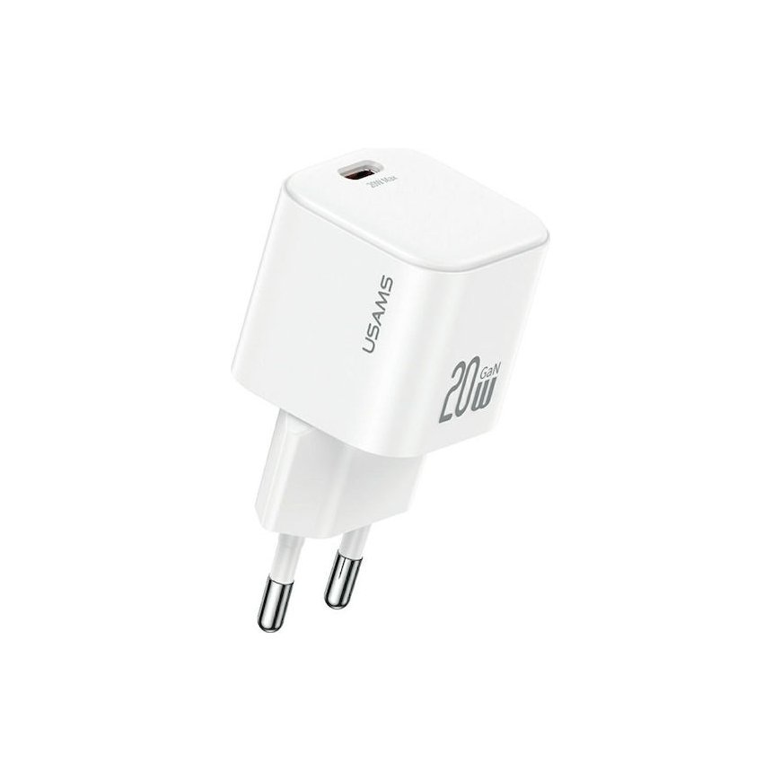 Wall Charger USAMS JO Series CC260 20W USB-C + 1m USB-C|Lightnin