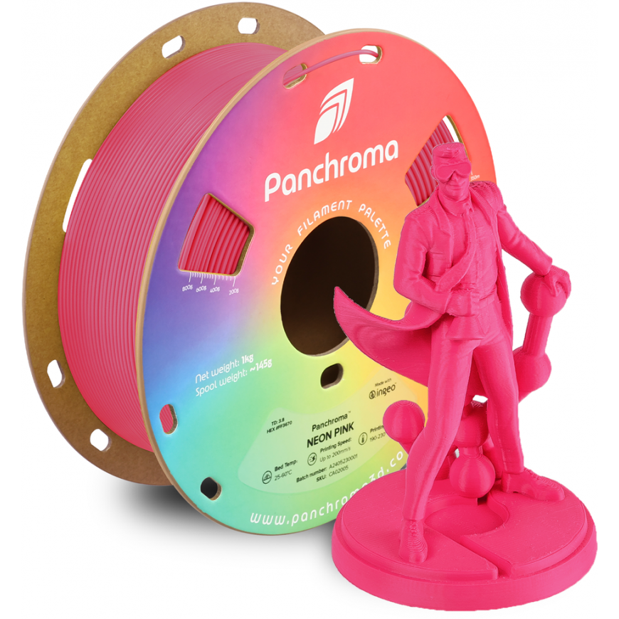 Polymaker Panchroma PLA Neon 1,75 mm 1 kg - Neon Keltainen