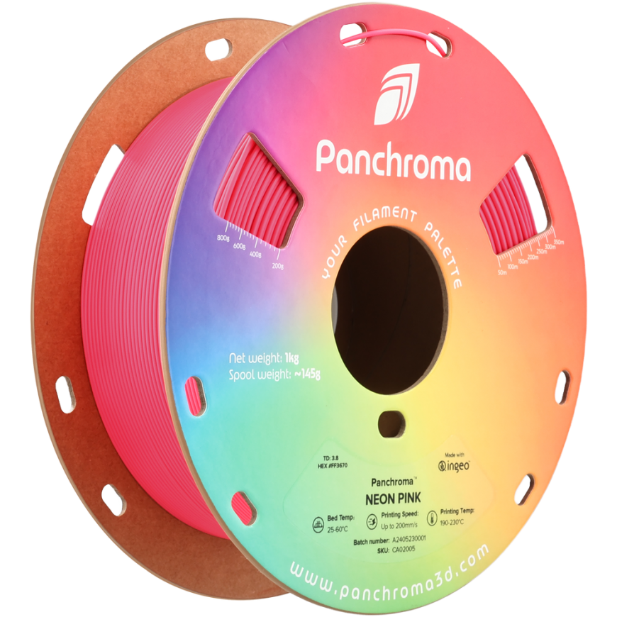 Polymaker Panchroma PLA Neon 1,75 mm 1 kg - Neon Keltainen – 2