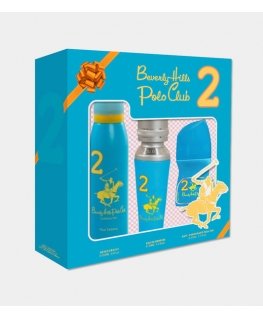 Set Beverly Hills Polo Club: Nr. 2, Eau De Parfum, Moterims, 50 ml + Nr. 2, Antiperspirantas, Dezodorantas Roll-On, Moterims, 50