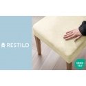 CLASSIC RESTILO sofa cover SENTO in cream color, solid color, classic style CLASSIC RESTILO sofa cover SENTO in cream color, solid color, classic style