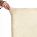 CLASSIC RESTILO sofa cover SENTO in cream color, solid color, classic style CLASSIC RESTILO sofa cover SENTO in cream color, solid color, classic style
