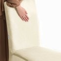 CLASSIC RESTILO sofa cover SENTO in cream color, solid color, classic style CLASSIC RESTILO sofa cover SENTO in cream color, solid color, classic style