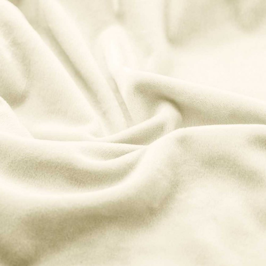 CLASSIC RESTILO sofa cover SENTO in cream color, solid color, classic style – 5