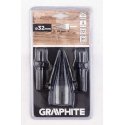Graphite SDS Plus wood splitting drill bit, hexagonal, 32 mm Graphite SDS Plus wood splitting drill bit, hexagonal, 32 mm