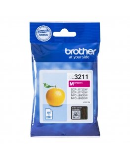 Brother LC-3211M tintes kārtridžs Oriģināls Standarta produktivitāte Fuksīns