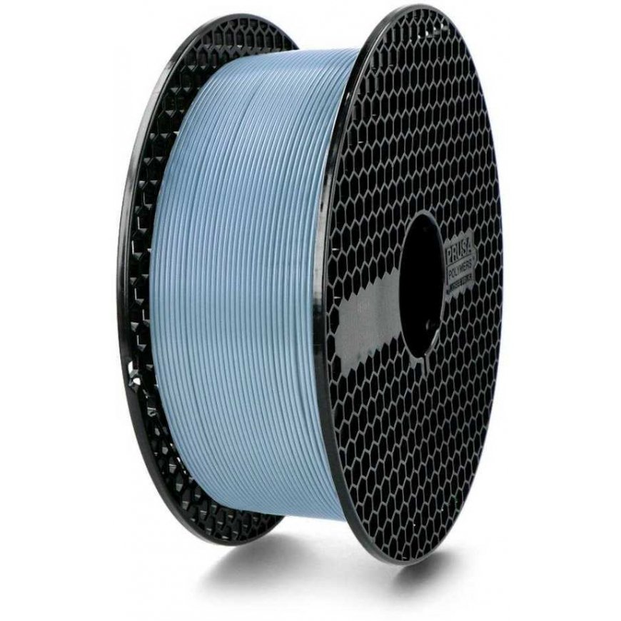 Plastikas Prusa PETG 1.75mm 1kg - Kreminė Mėlyna