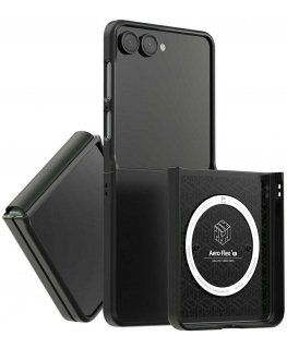 Araree Aero Flex M MagSafe Qi2 -kotelo Samsung Galaxy Z Flip7:lle, musta