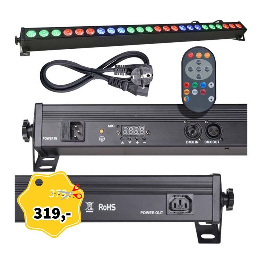LIGHT4ME valgusti riba DECO BAR 24 RGBW V2