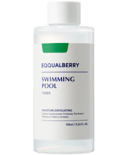 EQQUALBERRY - Ujula Päevane Näo Toner - Niisutav ja Kooriv Näo Toner - 155ml