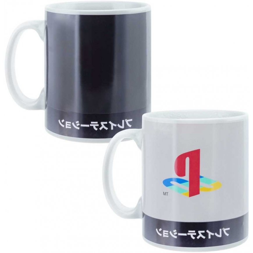 Paladone Playstation perintö XL muki | Lämpöä reagoiva 300ml