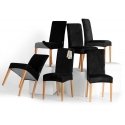 CLASSIC RESTILO sofa cover SENTO, black, simple, classic CLASSIC RESTILO sofa cover SENTO, black, simple, classic